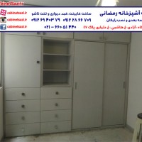 کمد دیواری درب ریلی کشویی