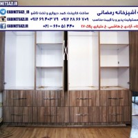 کمد طرح چوب